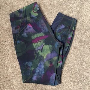 Lululemon multicolor leggings